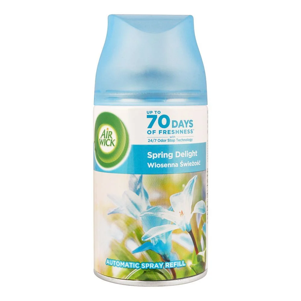 Airwick Spring Delight Automatic Air Freshner Refill, 250Ml