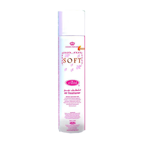 Al-Rehab Soft Rose Air Freshner, 300ml