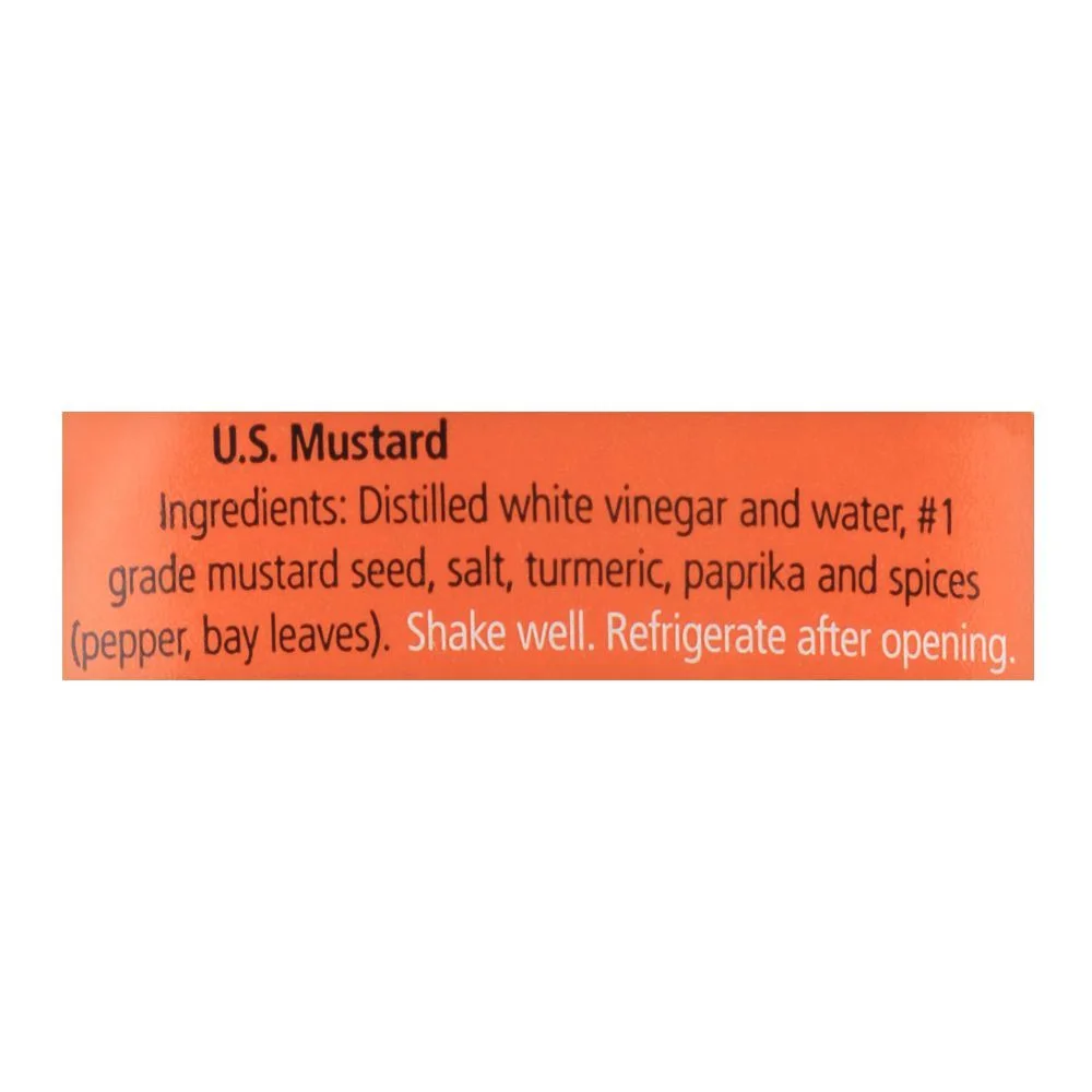 American Garden U.s. Mustard 8Oz/227G