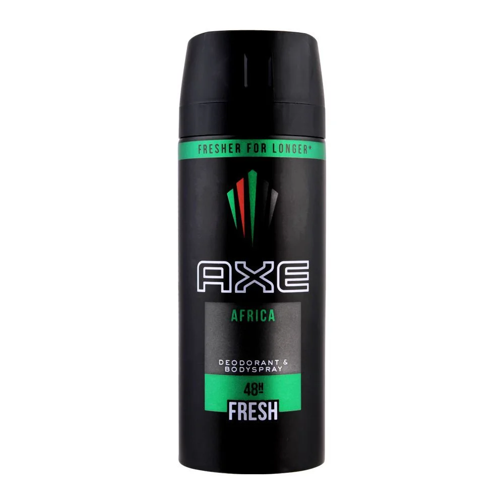 Axe Africa 48H Fresh Deodorant Spray For Men, 150Ml