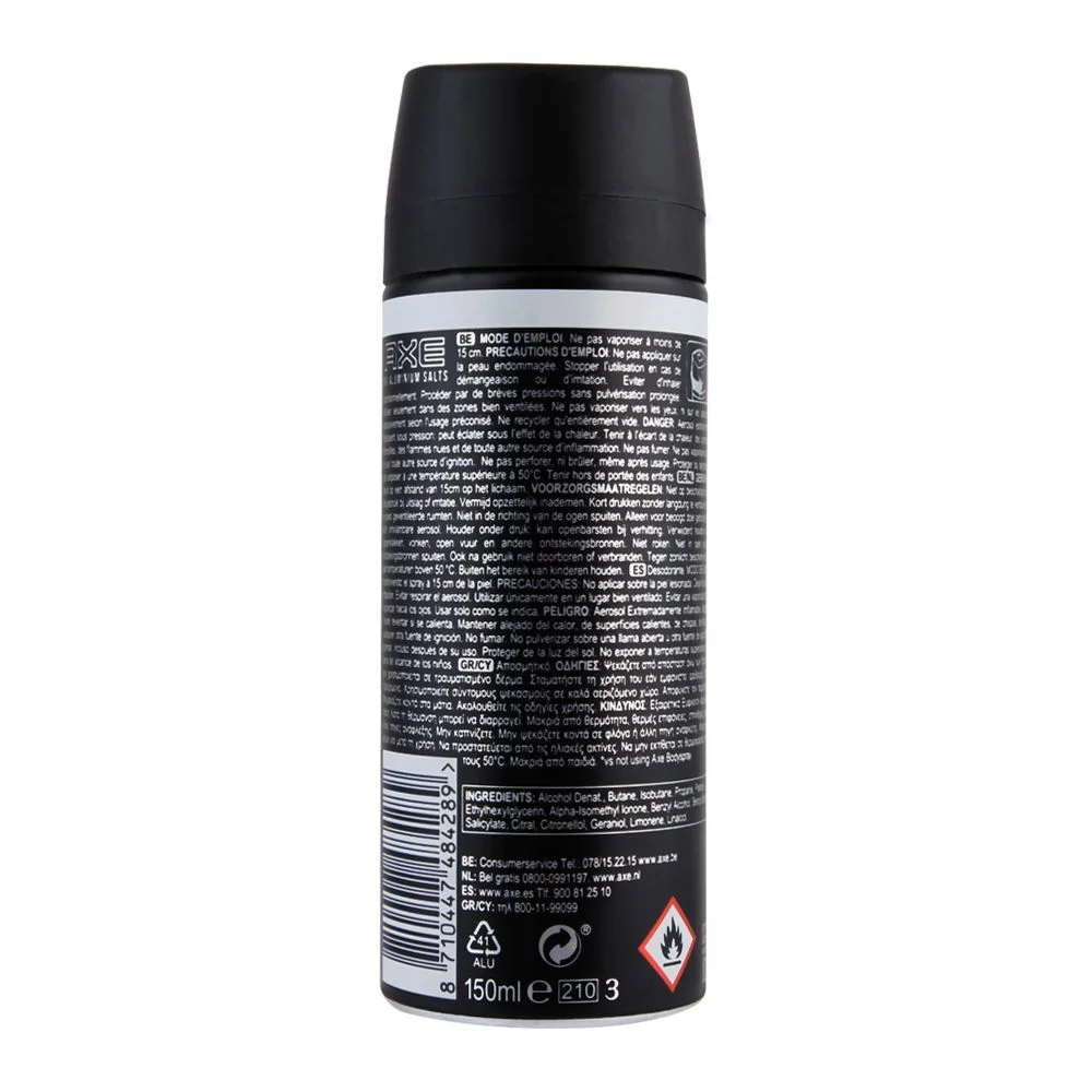 Axe Black 48H Fresh Deodorant Spray For Men, 150Ml