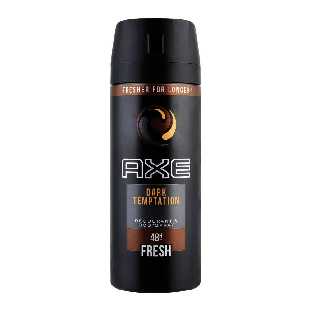 Axe Dark Temptation 48H Fresh Deodorant Spray For Men, 150Ml