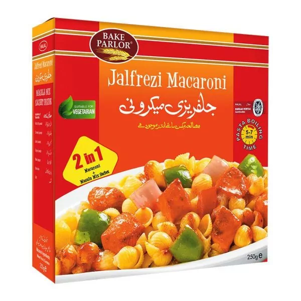 Bake Parlor Jalfrezi Macaroni 250gm Box