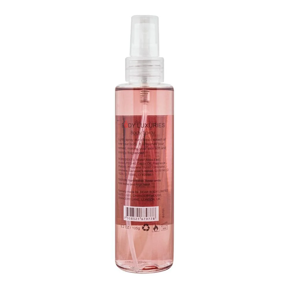 Body Luxuries Poisonous Kiss Body Splash 155Ml A