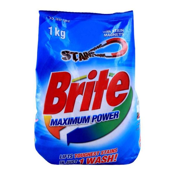 Brite Maximum Power Detergent Powder 1KG