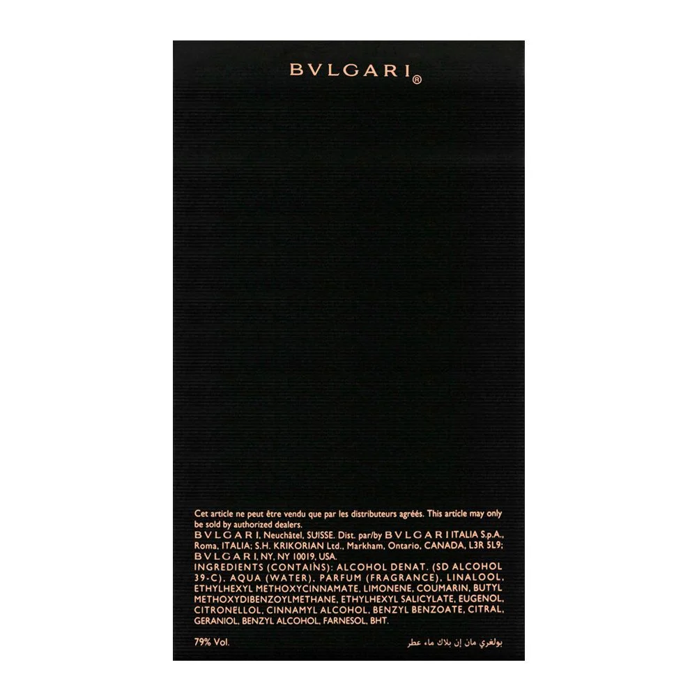 Bvlgari Man In Black Eau De Parfum 100Ml