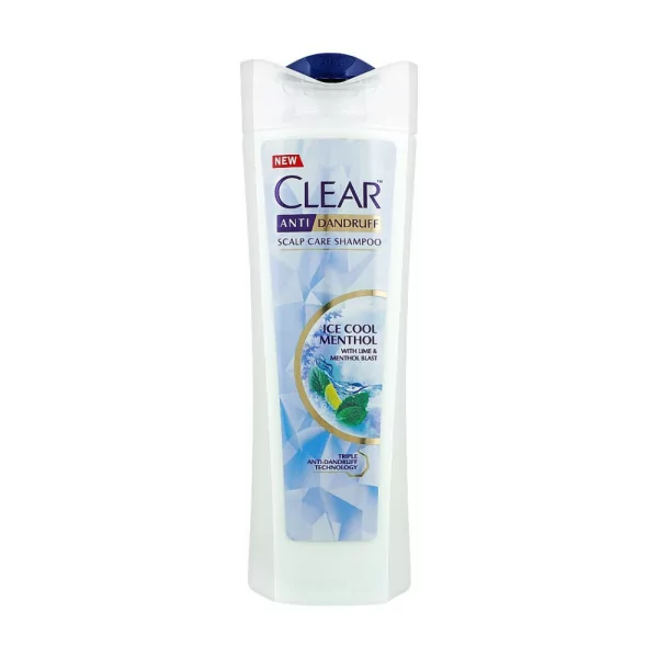 Clear Anti-Dandruff Ice Cool Menthol Shampoo, Thai, 350ml