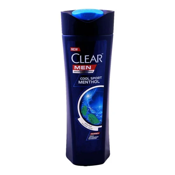 Clear Men Anti-Dandruff Cool Sport Menthol Shampoo, 320ml