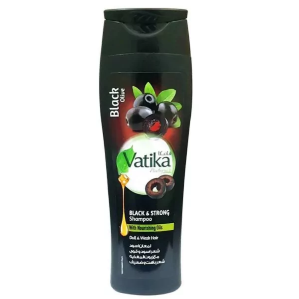 Dabur Vatika Black Olive Black Shine Shampoo 185ml