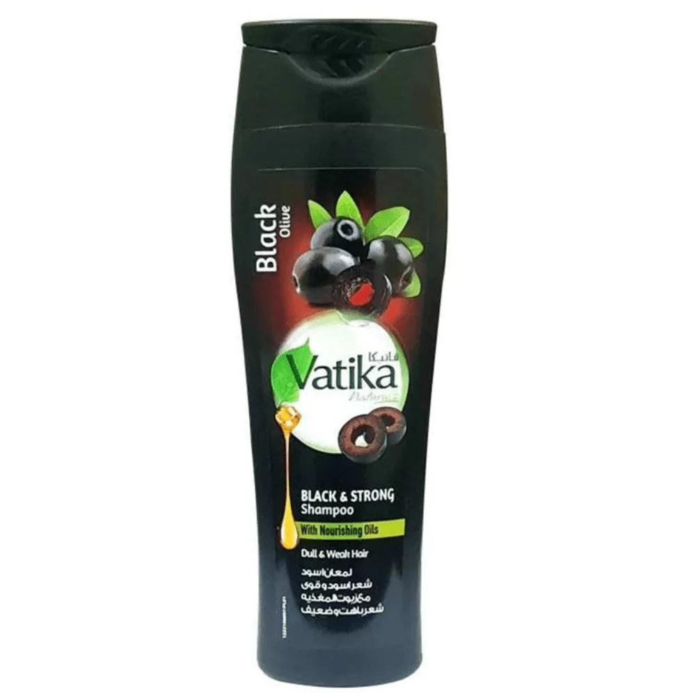 Dabur Vatika Black Olive Black Shine Shampoo 185Ml