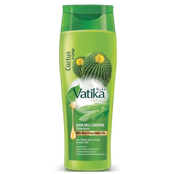 Dabur Vatika Hairfall Control Shampoo, Cactus And Gergir 185ml