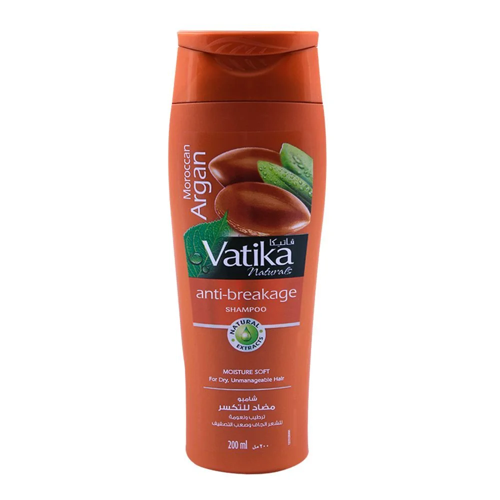 Dabur Vatika Moroccan Argan Anti-Breakage Shampoo 200Ml