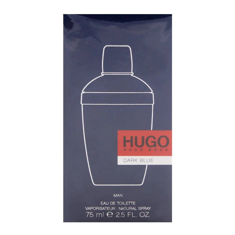 Dark Blue For Men By Hugo Boss Edt 75Ml