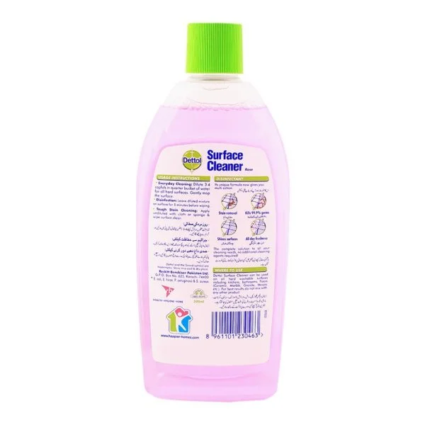 Dettol Multi-Purpose Rose Cleaner 500ml