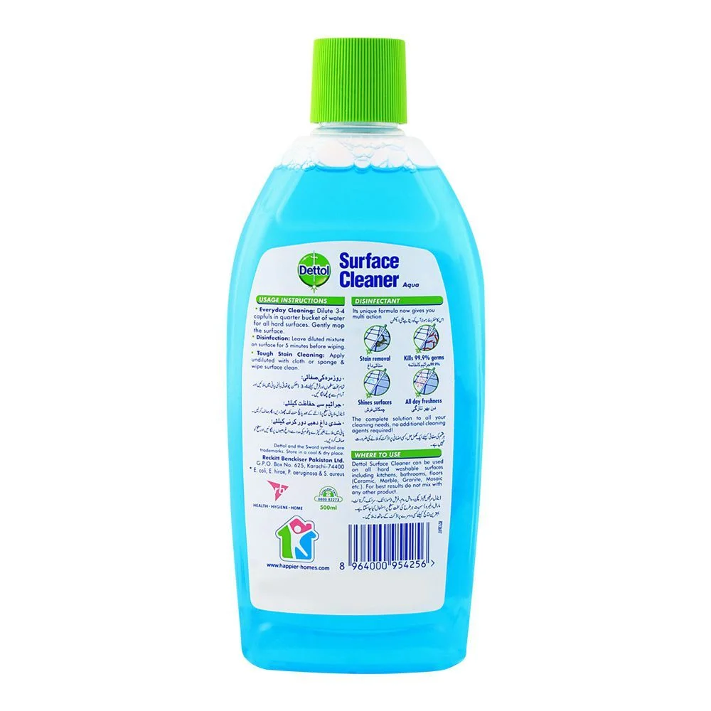 Dettol Surface Cleaner Aqua 500Ml A