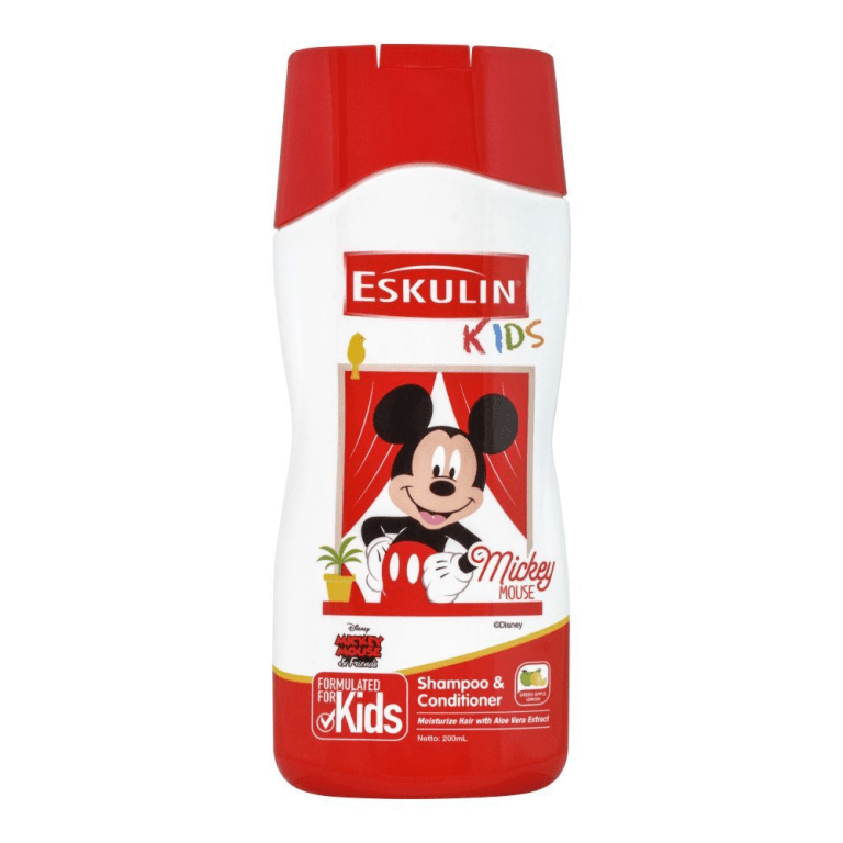 Disney Eskulin Kids Mickey Mouse Shampoo And Conditioner, 200Ml