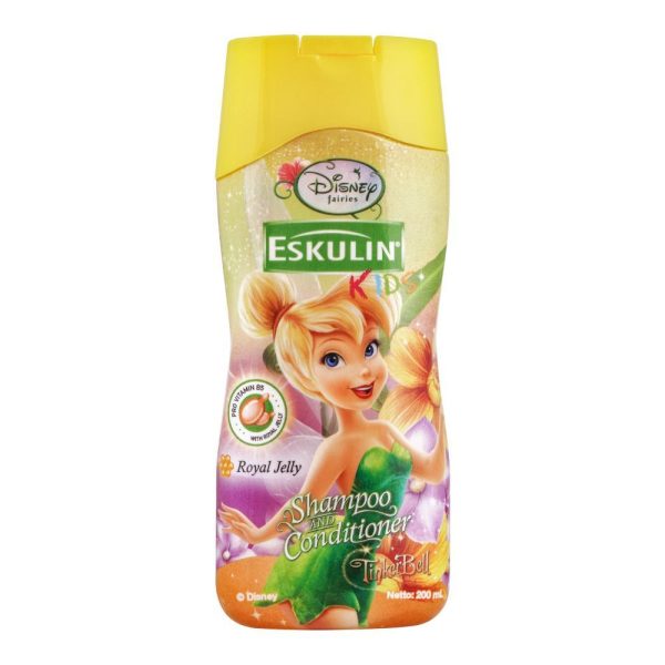 Disney Eskulin Kids Tinker Bell Royal Jelly Shampoo & Conditioner, 200ml