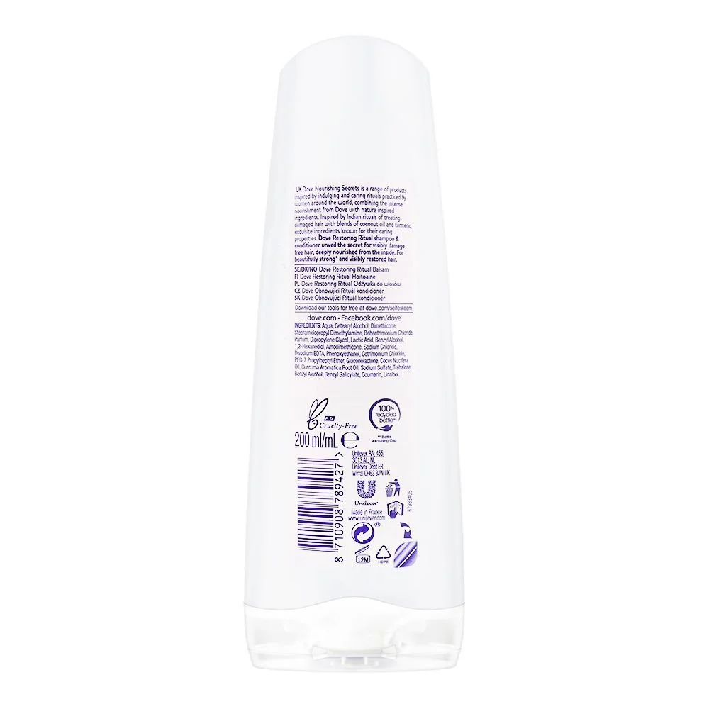 Dove Nourishing Secrets Restoring Ritual Conditioner 200Ml