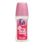 Fa 48H Protection Pink Passion Pink Rose Scent Roll-On Deodorant, For Women