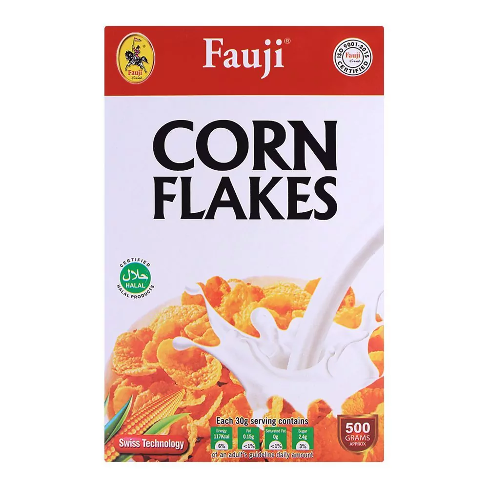 Fauji Corn Flakes 500Gms