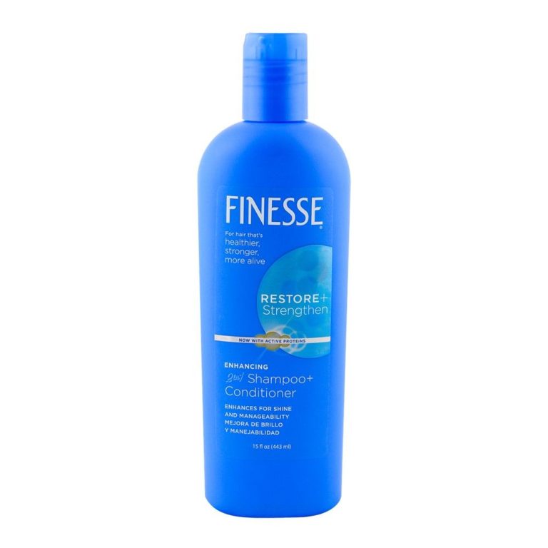 Finesse Restore Shampoo Strengthen Enhancing 2 In 1 Shampoo And Conditioner 15Oz