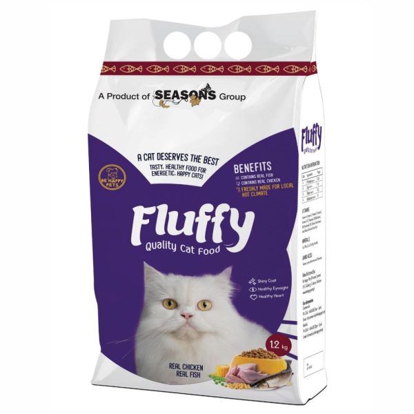 Fluffy Cat Food 1.2KG