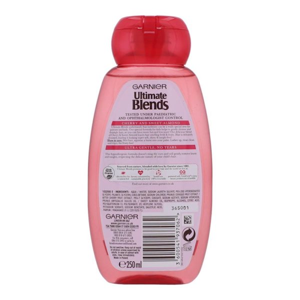Garnier Ultimate Blends Kids 2in1 Shampoo Cherry & Sweet Almond 250ml