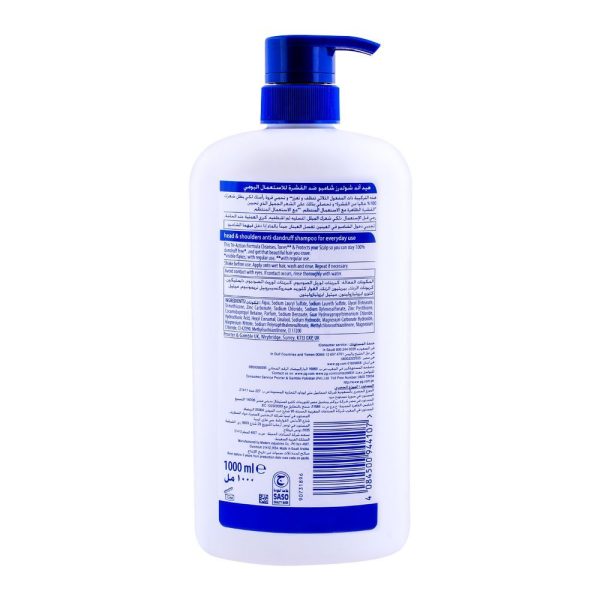 Head & Shoulders Anti-Dandruff Shampoo Classic Clean 1Liter