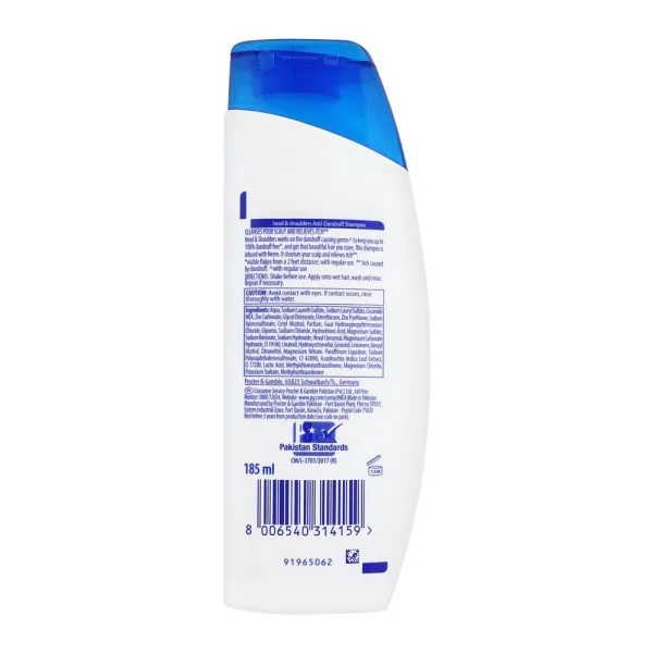 Head & Shoulders Neem Shampoo 185ml