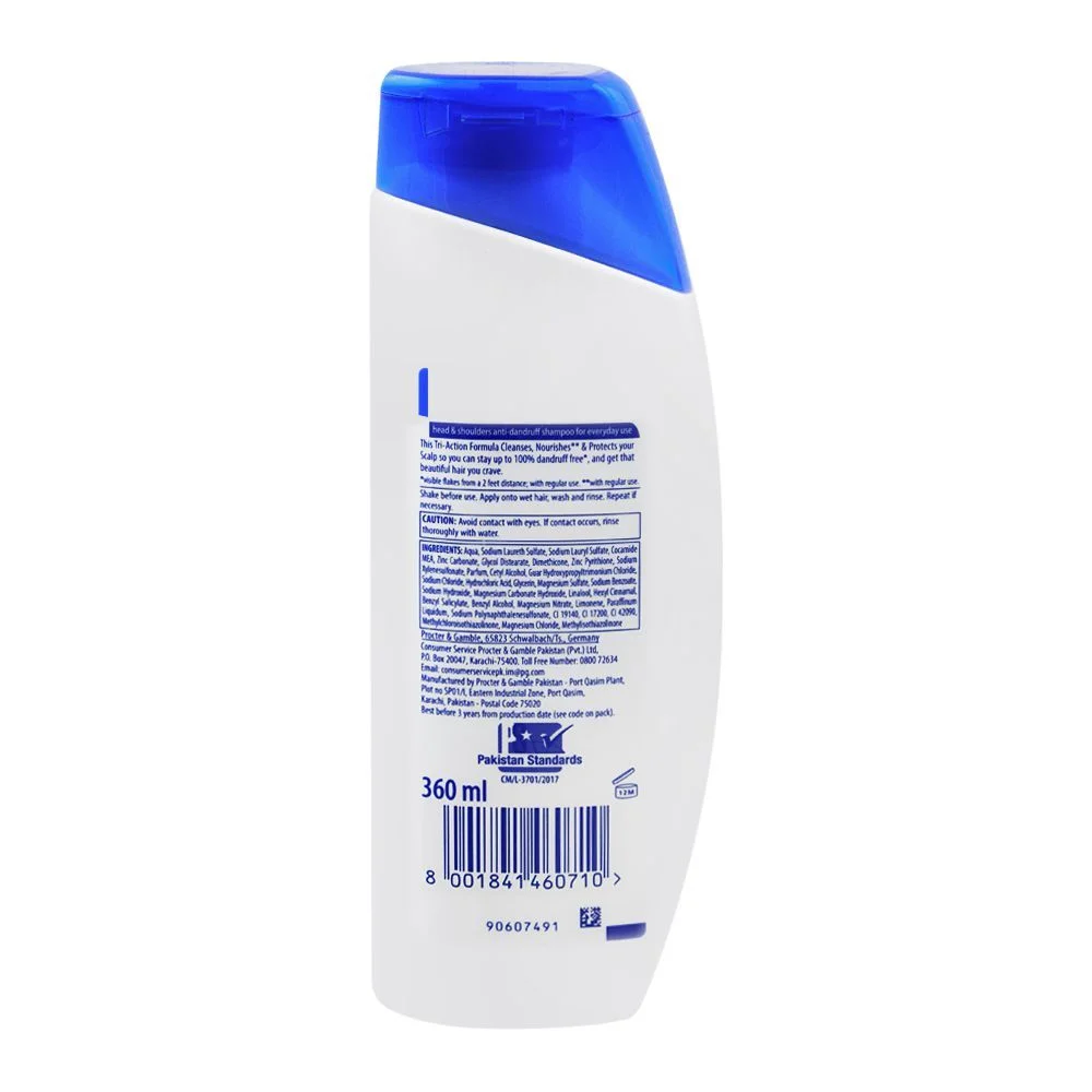 Head Shoulders Shampoo Silky Black 360Ml A