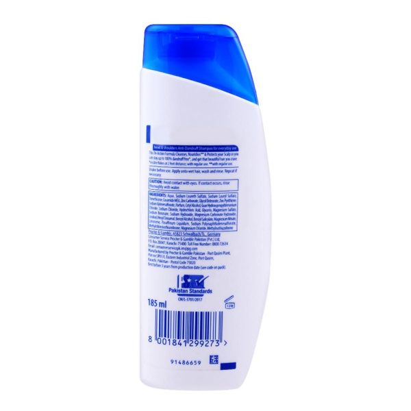 Head and Shoulders Smooth and Silky Shampoo 185ml