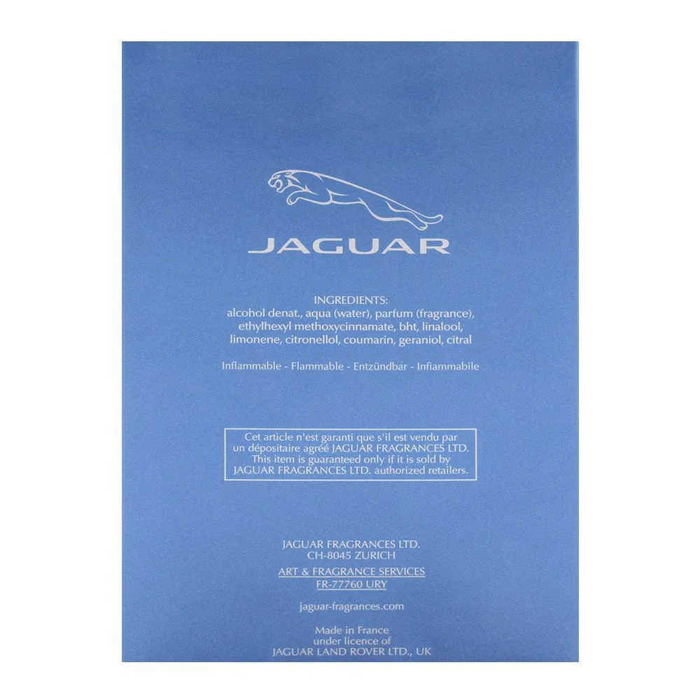 Jaguar Classic Blue Eau De Toilette 100Ml