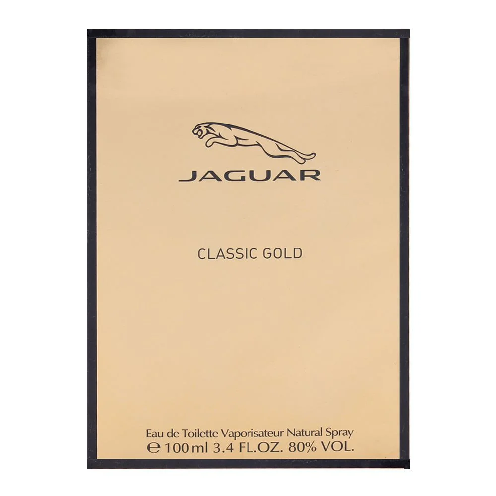 Jaguar Classic Gold Eau De Toilette 100Ml