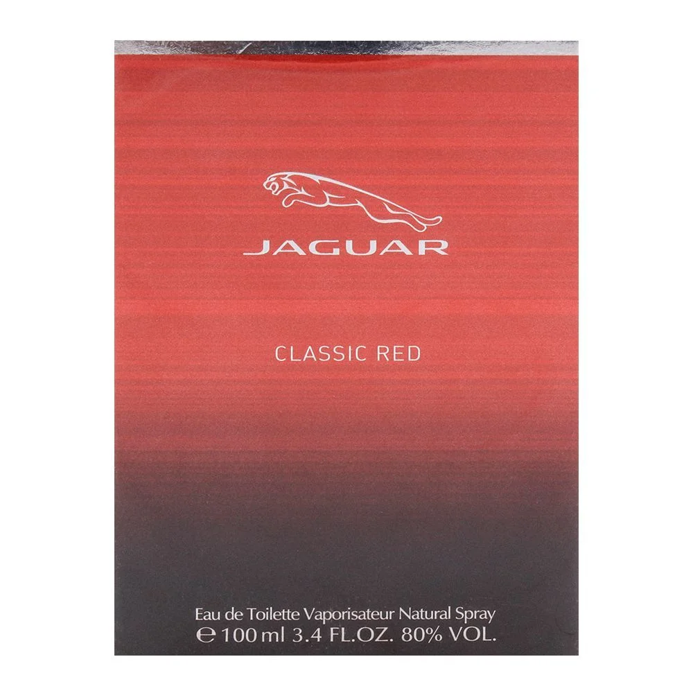 Jaguar Classic Red Eau De Toilette 100Ml A