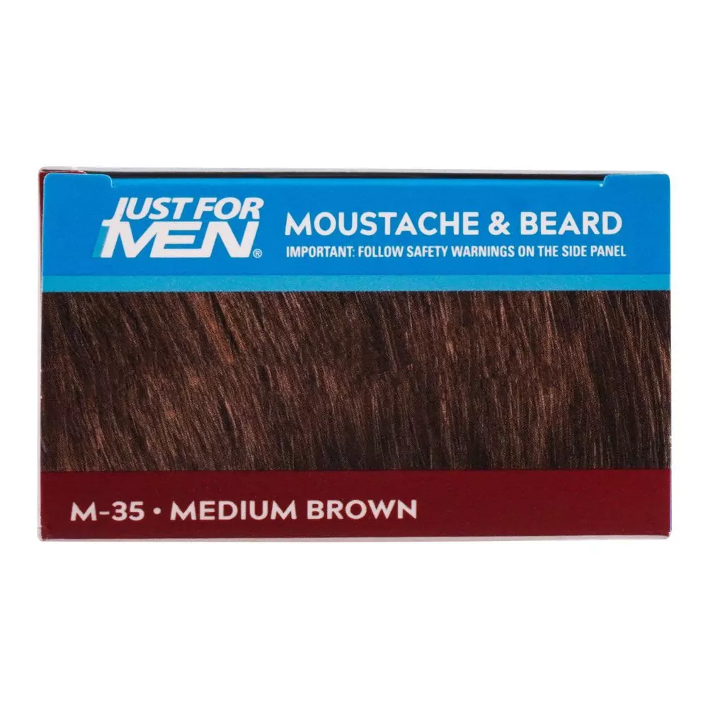 Just For Men Moustache &Amp; Beard Colour M-35 Medium Brown