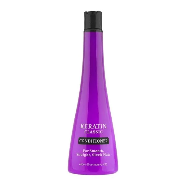 Keratin Classic Conditioner, For Smooth, Straight, Sleek Hair, 400ml