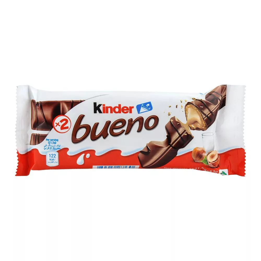 Kinder Bueno Chocolate, X2, 43G