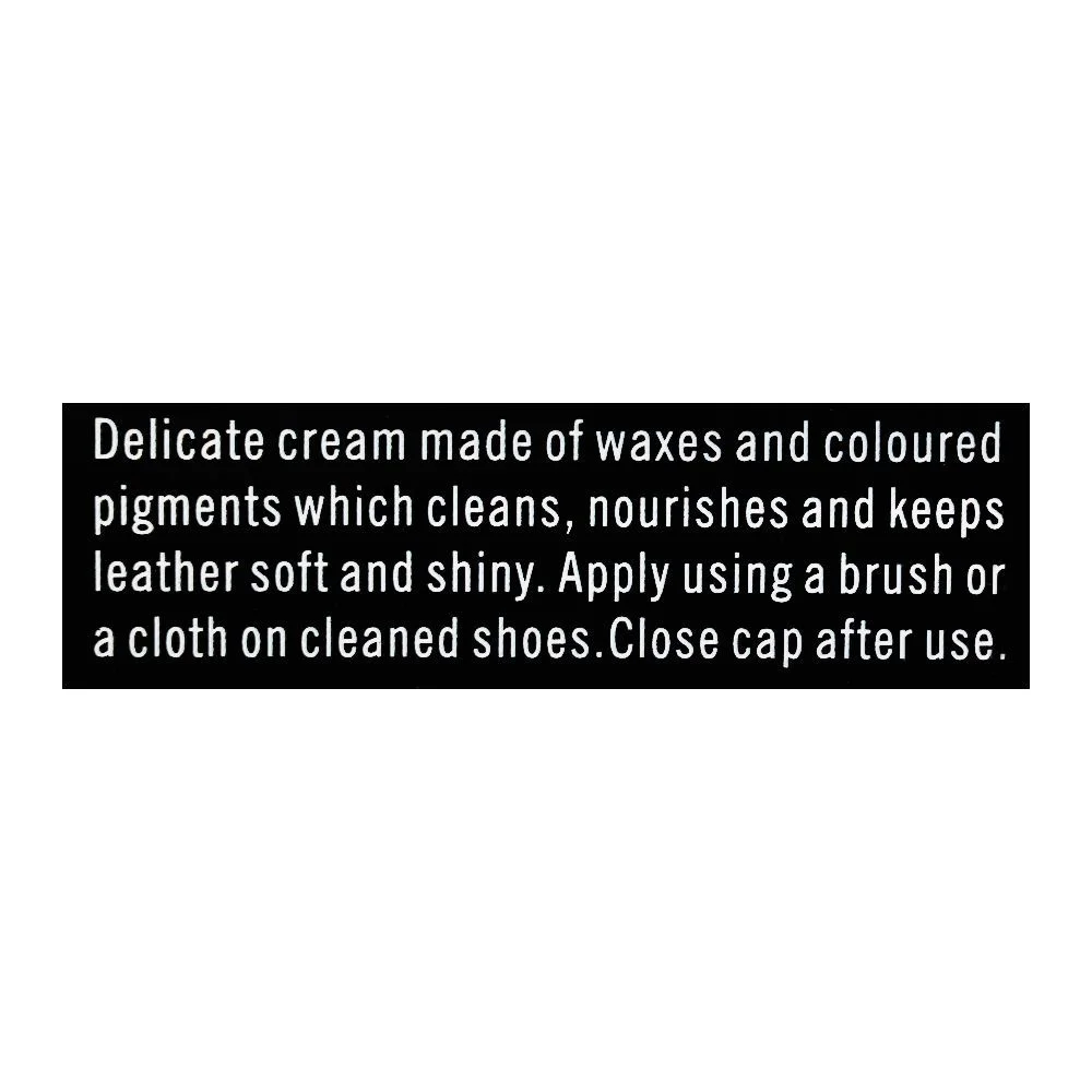 Kiwi Shoe Cream Tube, Black, 45Ml