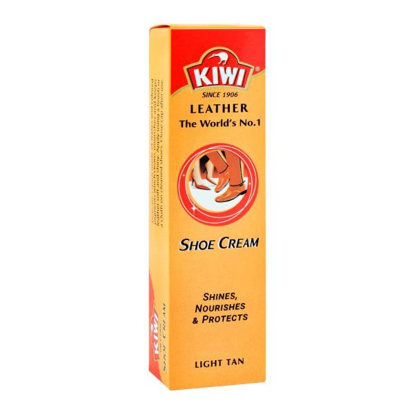 Kiwi Shoe Cream Tube Light Tan