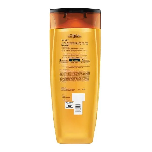 L'Oreal Paris 6 Oil Nourish Scalp + Hair Nourishing Shampoo, For All Hair Types, 175ml