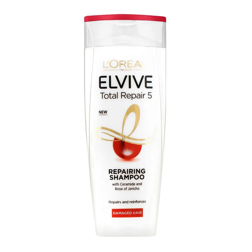 L'Oreal Paris Elvive Total Repair 5 Repairing Shampoo, 360Ml