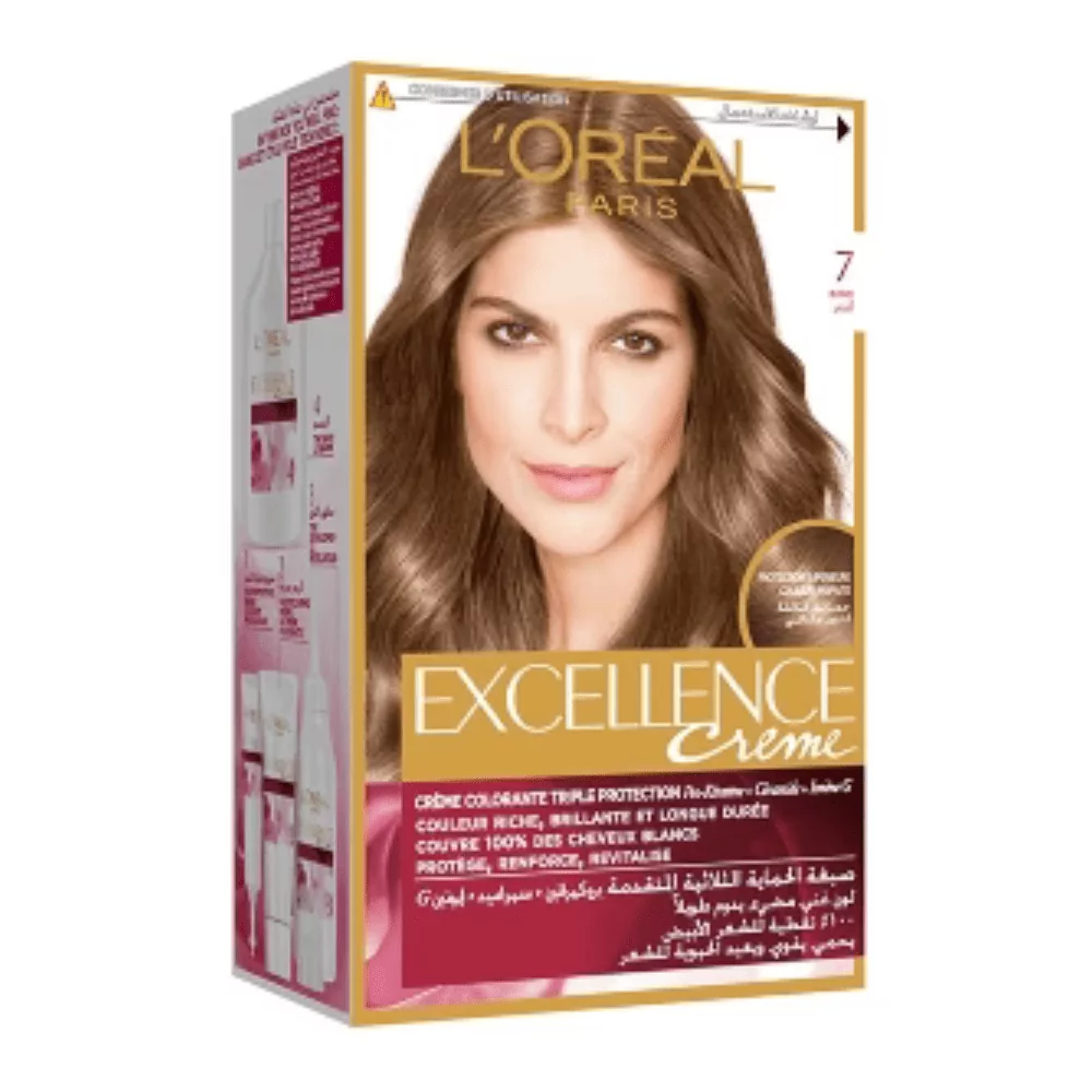 L’oreal Paris Excellence Hair Color Blonde 7