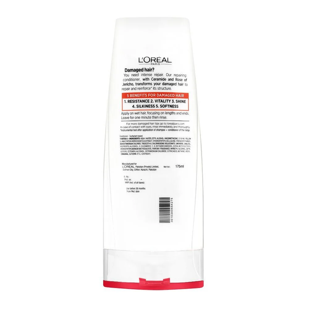 Loreal Paris Total Repair 5 Repairing Conditioner For Damaged Hair 175Ml A