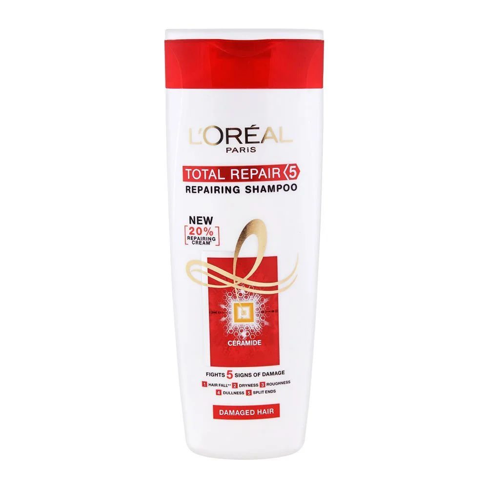 L'Oreal Paris Total Repair 5 Repairing Shampoo, For Damaged Hair