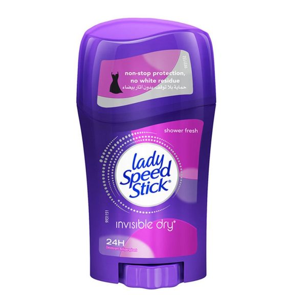 Lady Speed Stick Invisible Dry Shower Fresh Deodorant Stick, For Women