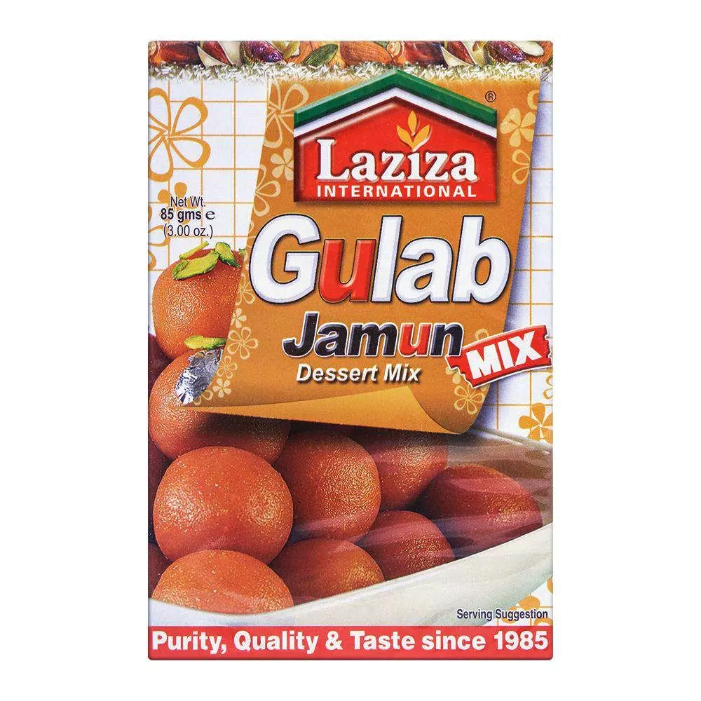 Laziza Gulab Jamun Dessert Mix 85G