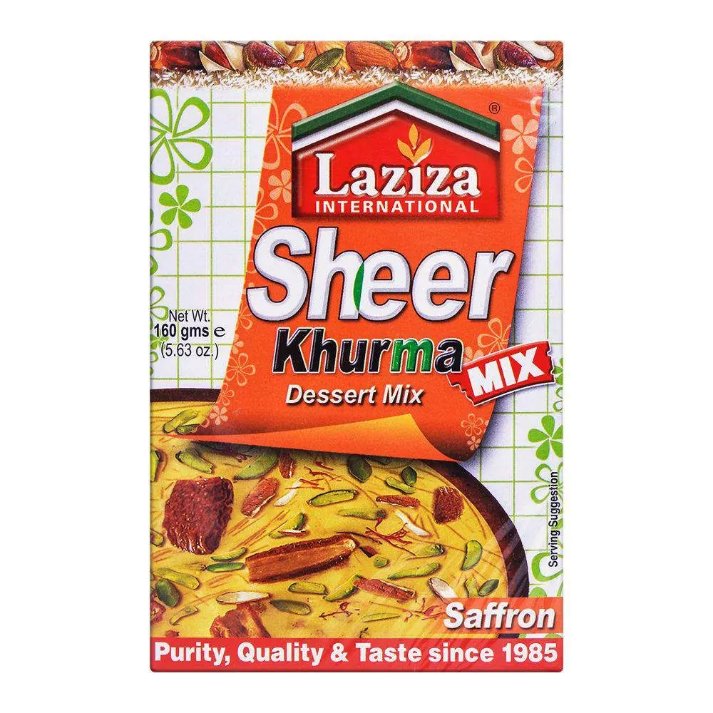 Laziza Sheer Khurma Saffron Dessert Mix 160G