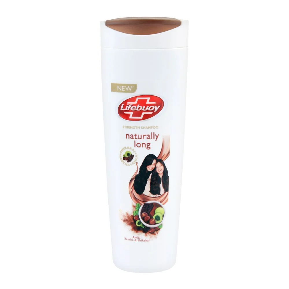 Lifebuoy Naturally Long Amla Reetha &Amp;Amp; Shikakai Strength Shampoo, 175Ml