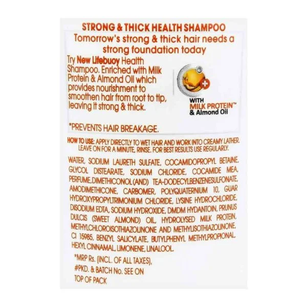 Lifebuoy Strong & Thick Strength Shampoo, 175ml