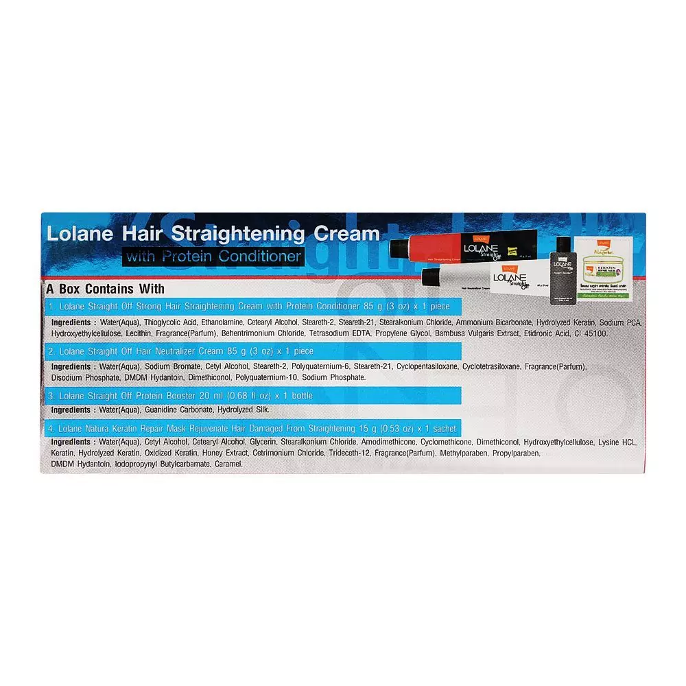 Lolane Straight Off Hair Straightening Cream